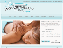 Tablet Screenshot of ipsbmassagetherapy.com